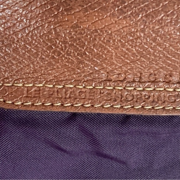 Longchamp Le Pliage Shopping purple nylon bag - Picture 10 of 16